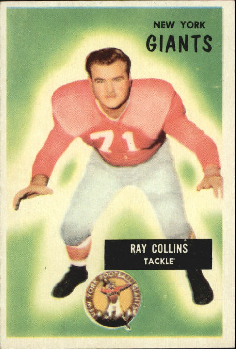 1955 Bowman #41 Ray Collins RC