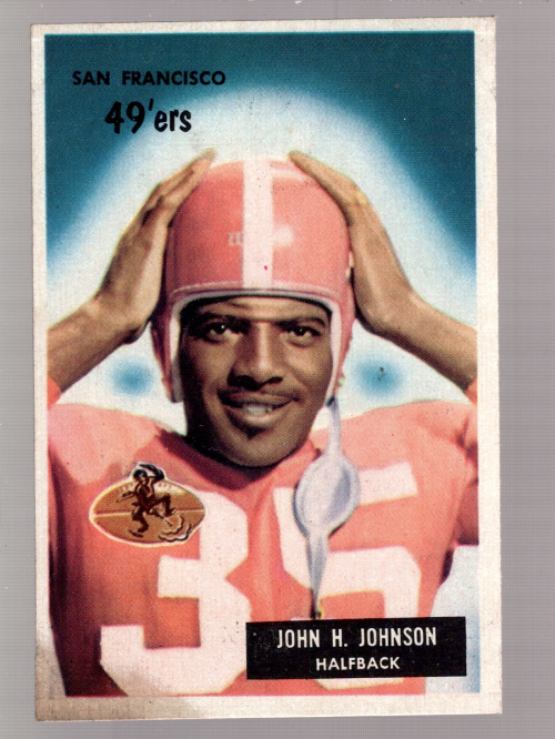 1955 Bowman #42 John Henry Johnson RC