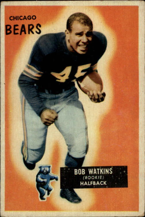 1955 Bowman #58 Bobby Watkins RC