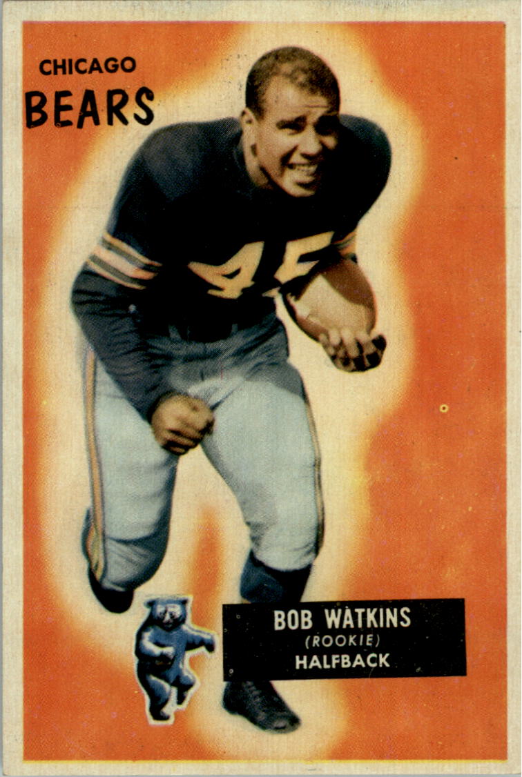 1955 Bowman #58 Bobby Watkins RC