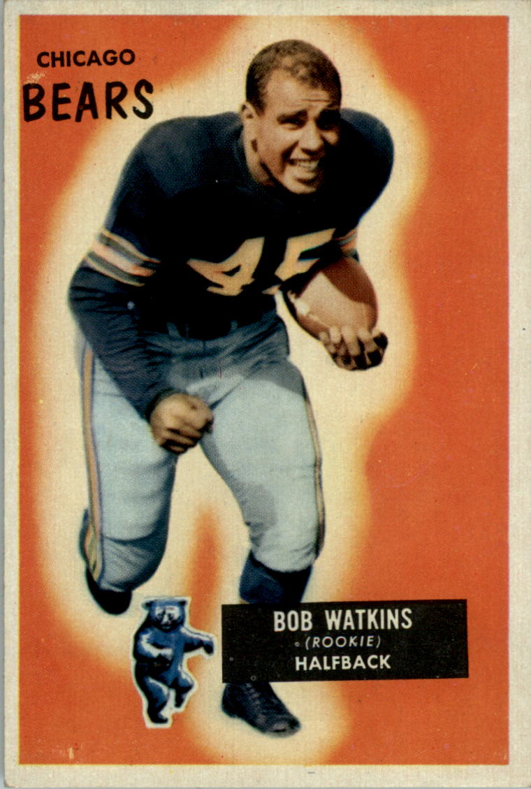 Ed Brown 1955 BOWMAN ROOKIE RC #53 CHICAGO BEARS!