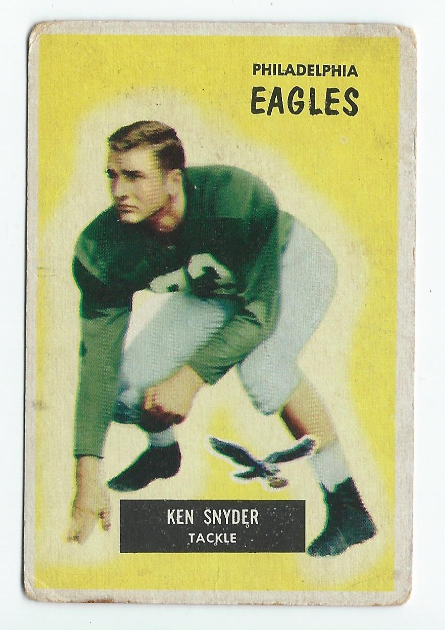 1955 Bowman #63 Kenneth Snyder