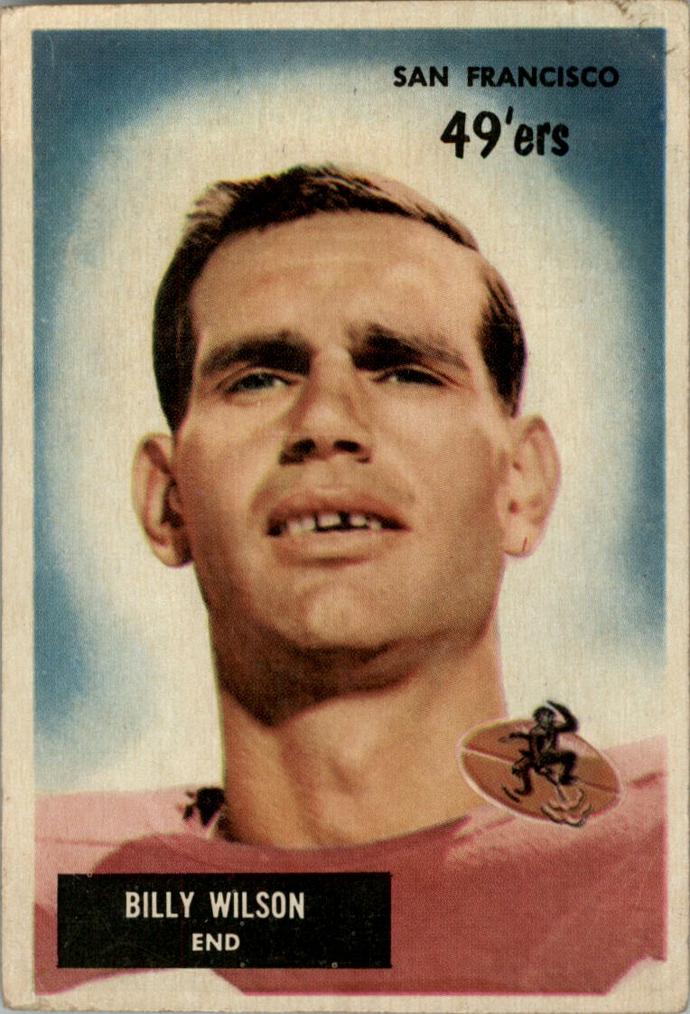 1955 Bowman #81 Billy Wilson RC