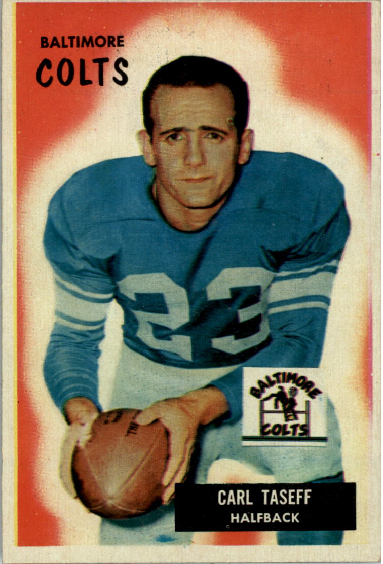 1955 Bowman Baltimore Colts Near Team Set 3 - VG