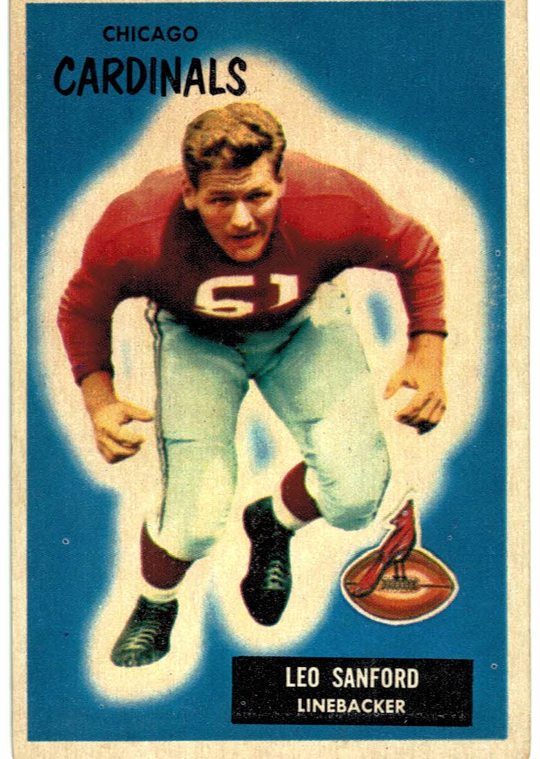 1953 Cleveland Browns Frank Gatski Team Issued card nm