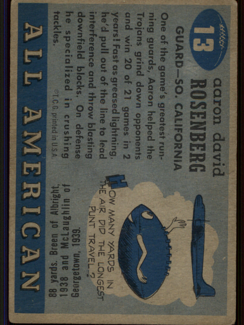 Tarjetas de fútbol americano Topps 1955 - Imagen 17 de 173