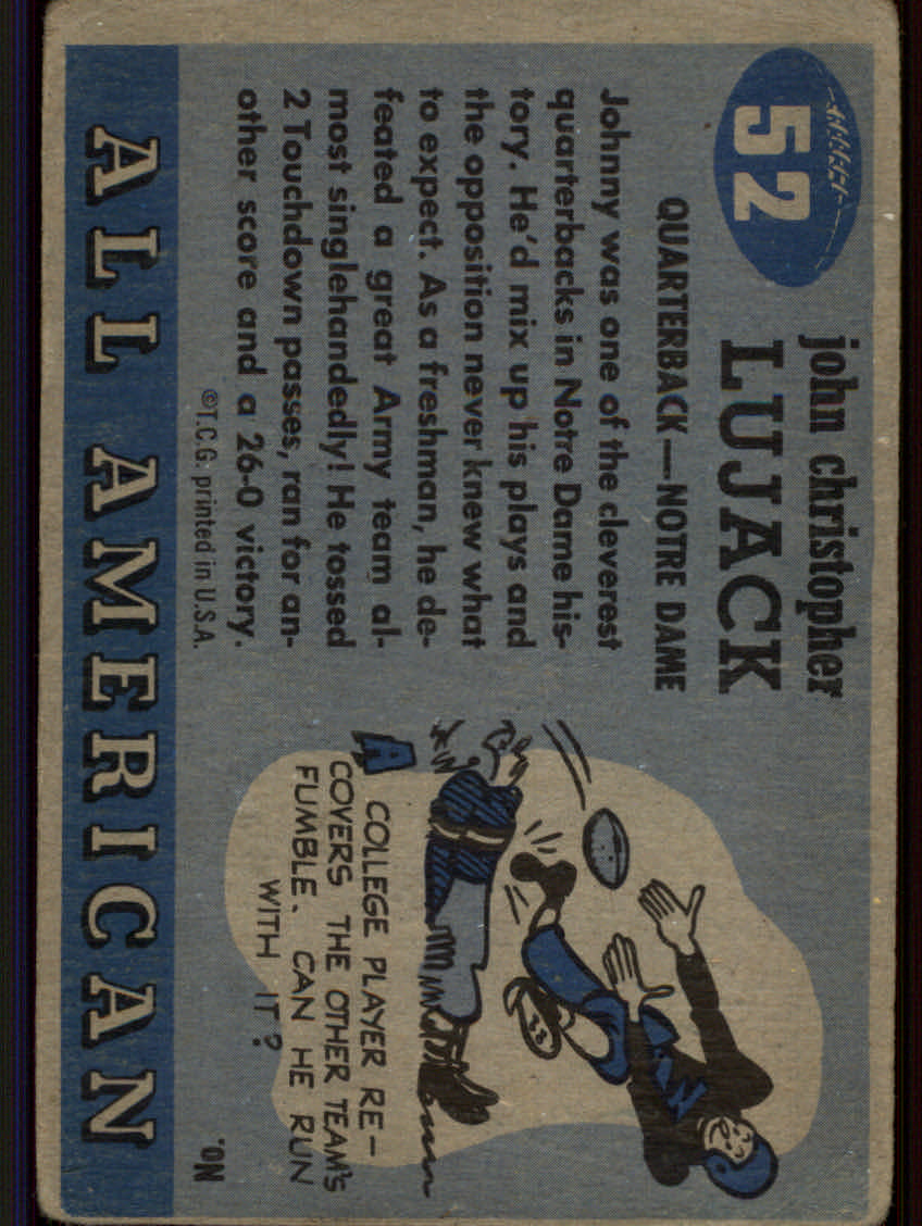 Tarjetas de fútbol americano Topps 1955 - Imagen 55 de 173
