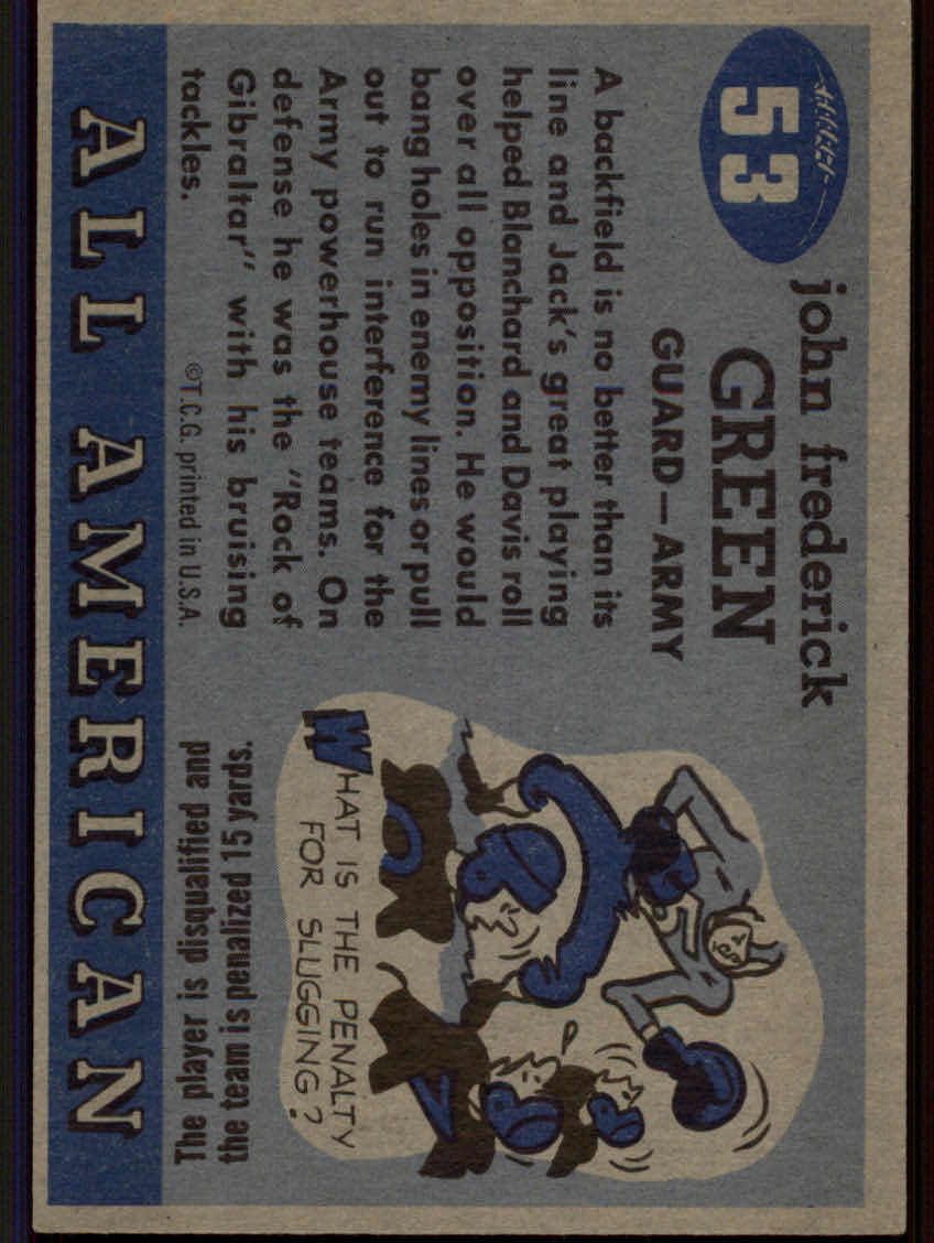 Tarjetas de fútbol americano Topps 1955 - Imagen 61 de 173
