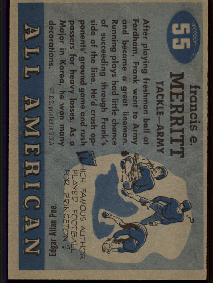 Tarjetas de fútbol americano Topps 1955 - Imagen 63 de 173