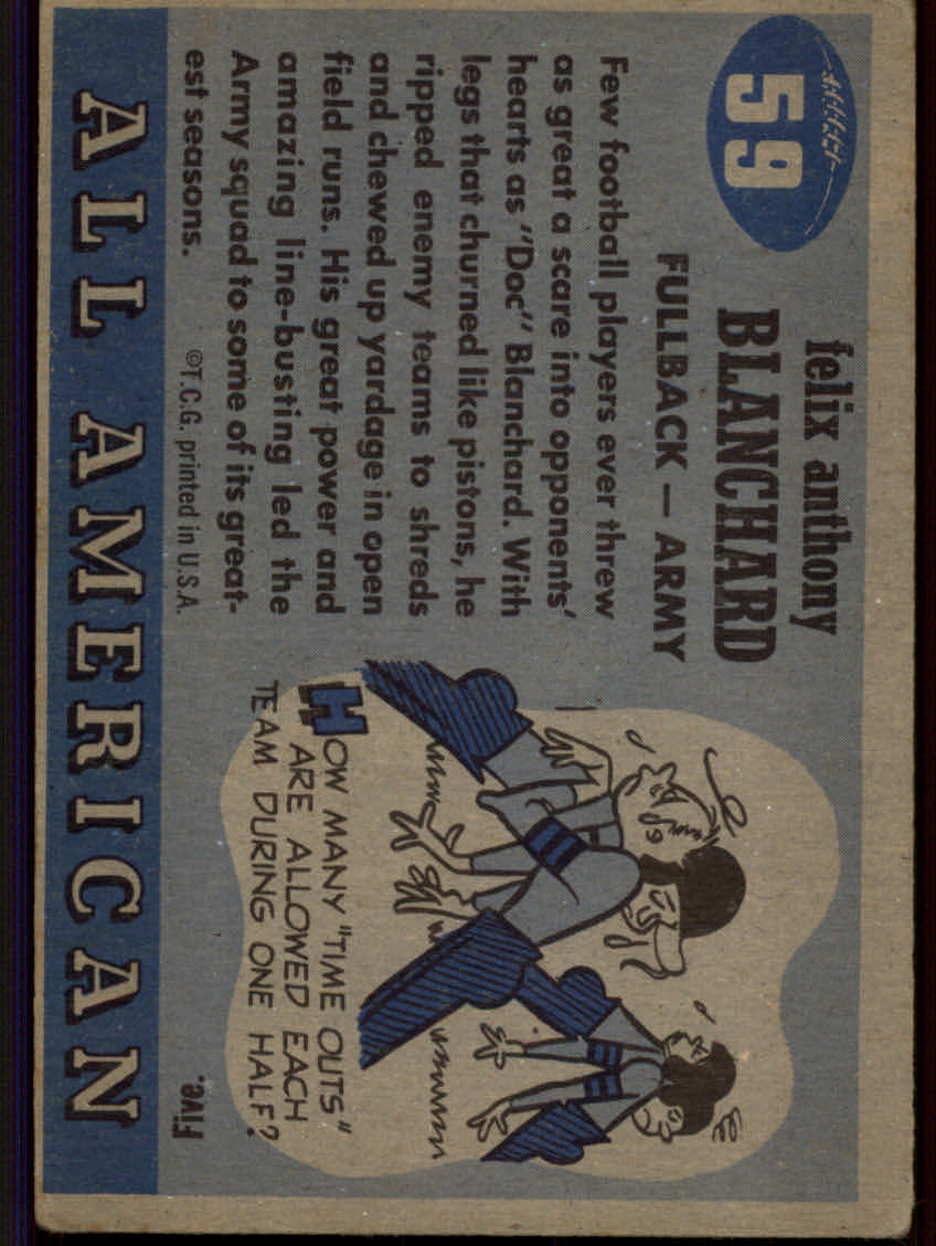 Tarjetas de fútbol americano Topps 1955 - Imagen 69 de 173
