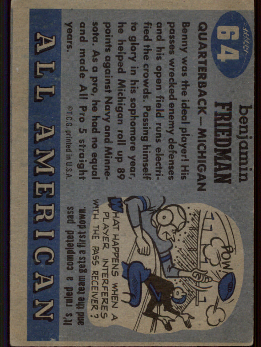Tarjetas de fútbol americano Topps 1955 - Imagen 91 de 173