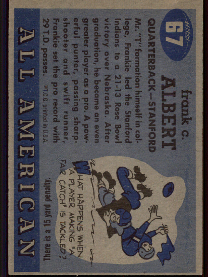 Tarjetas de fútbol americano Topps 1955 - Imagen 97 de 173