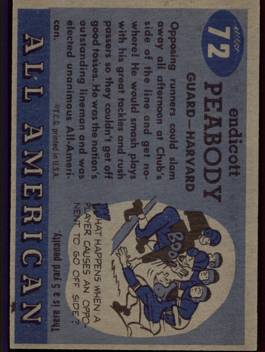 Tarjetas de fútbol americano Topps 1955 - Imagen 107 de 173