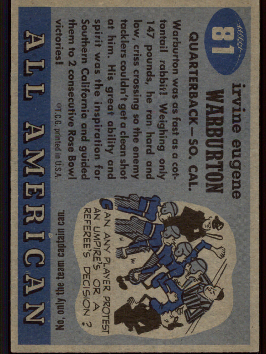 Tarjetas de fútbol americano Topps 1955 - Imagen 145 de 173