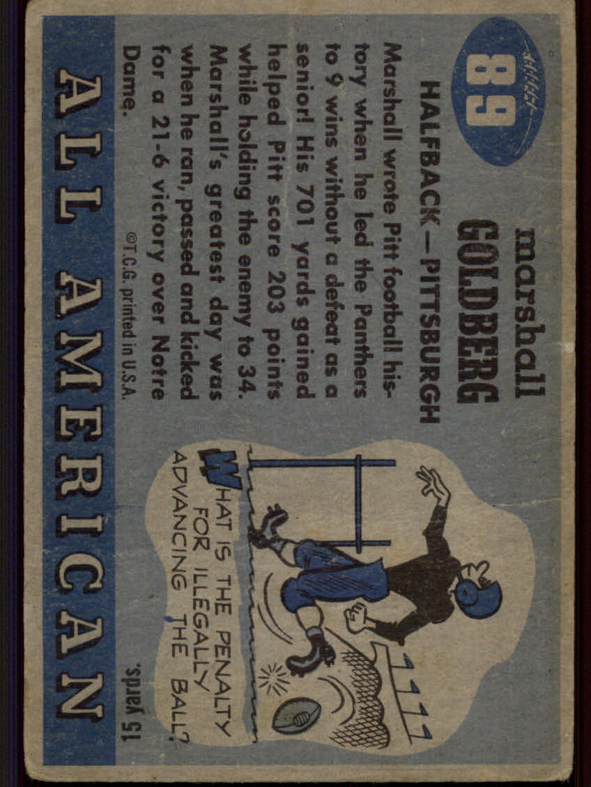 Tarjetas de fútbol americano Topps 1955 - Imagen 157 de 173