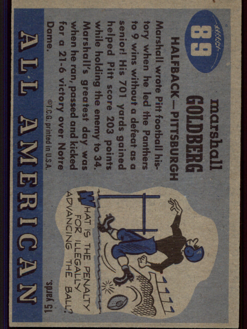 Tarjetas de fútbol americano Topps 1955 - Imagen 159 de 173