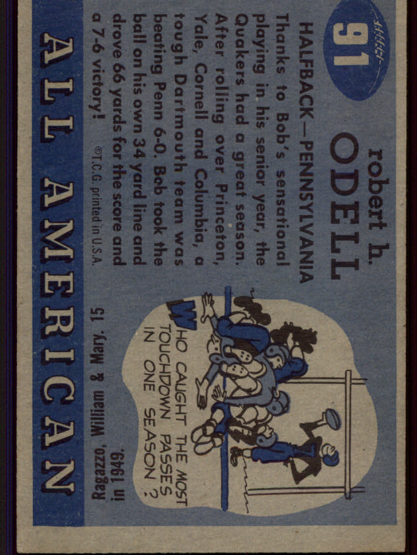 Tarjetas de fútbol americano Topps 1955 - Imagen 163 de 173