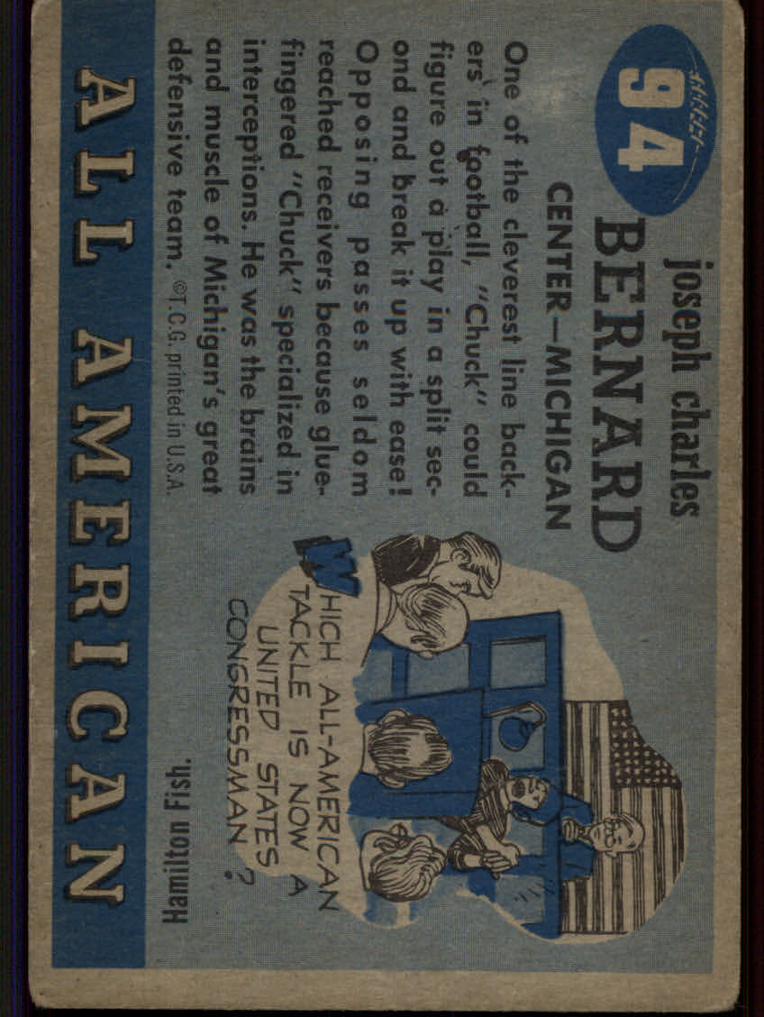 Tarjetas de fútbol americano Topps 1955 - Imagen 171 de 173