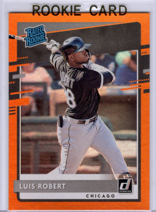 2020 Donruss Holo Orange #264 Luis Robert RR - - Foil Refractor Style ...