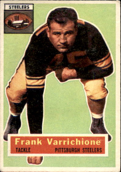 1956 Topps #3 Frank Varrichione