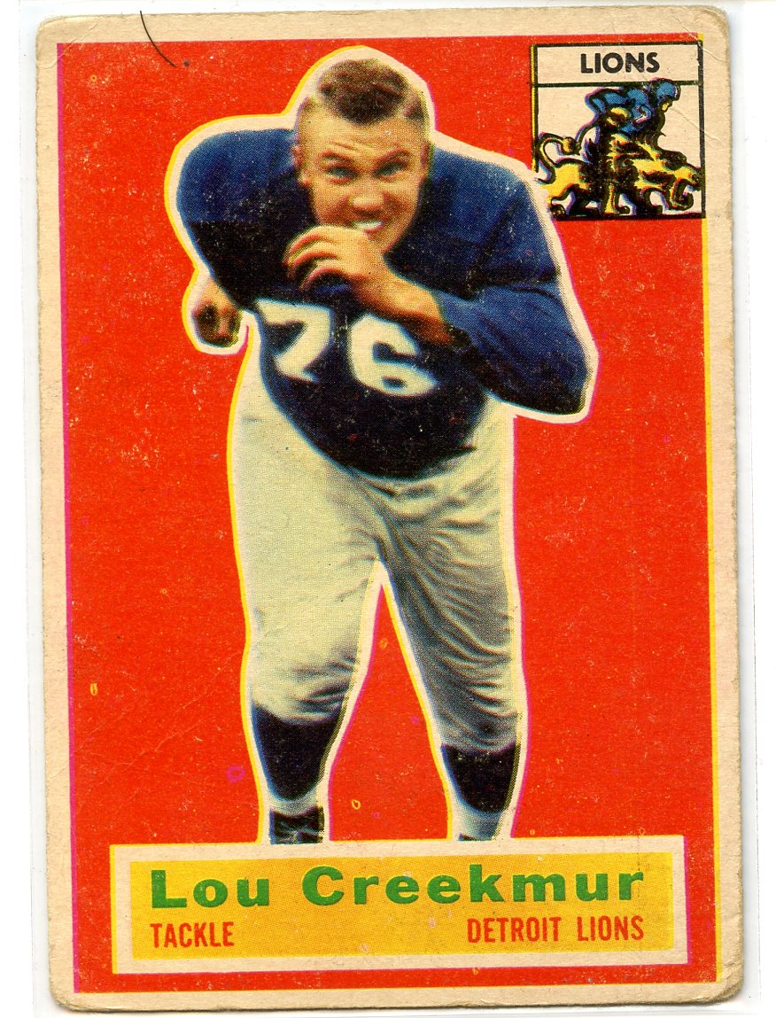 1956 Topps #8 Lou Creekmur