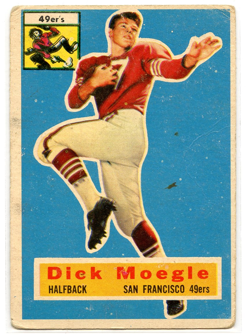 1956 Topps #14 Dick Moegle