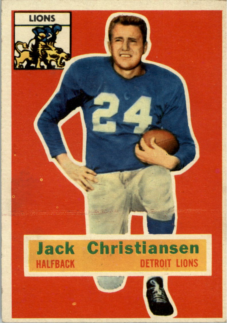 1956 Topps #20 Jack Christiansen