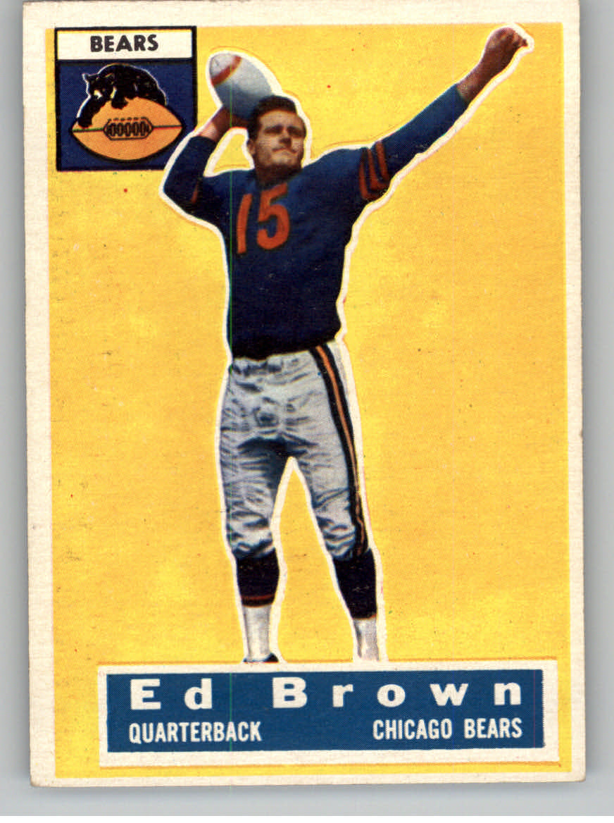 1956 Topps #23 Ed Brown