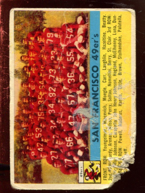 B4385- 1956 Topps Fußball Karten Ca. Grad -du Pick- 15 + Gratis US Schiff - Bild 12 von 67