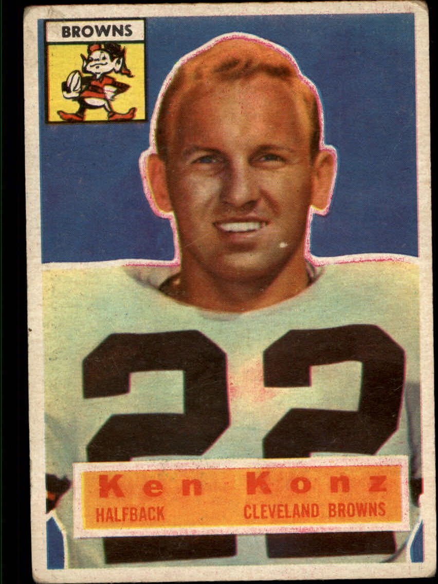 1956 Topps #33 Kenny Konz