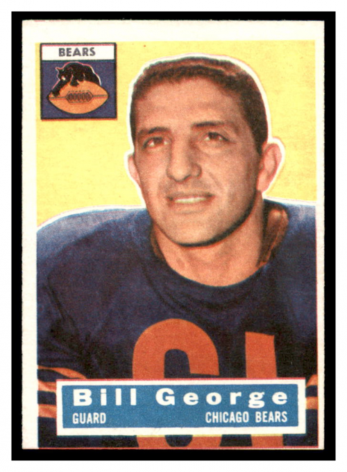 1956 Topps #47 Bill George RC