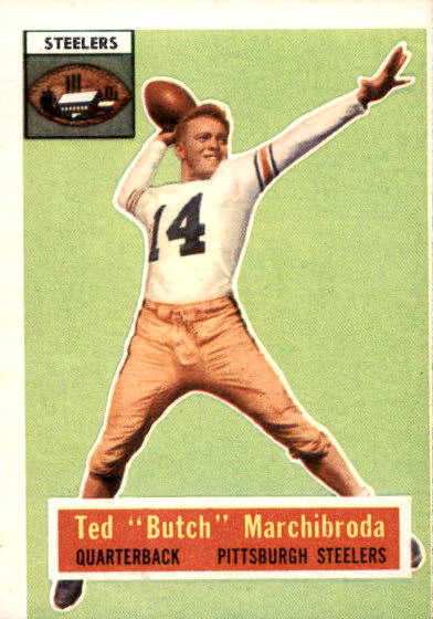 1956 Topps #51 Ted Marchibroda