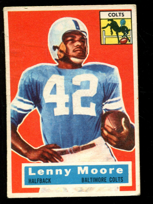 1956 Topps #60 Lenny Moore RC