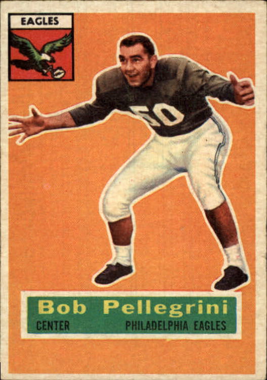 1956 Topps #64 Bob Pellegrini RC