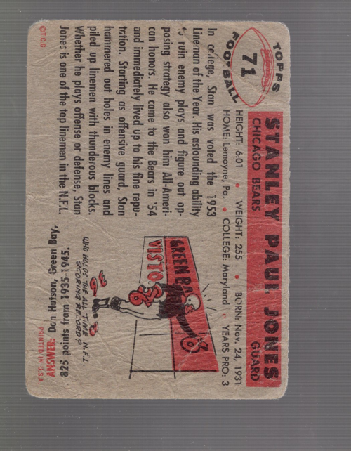 B4385- 1956 Topps Fußball Karten Ca. Grad -du Pick- 15 + Gratis US Schiff - Bild 29 von 67