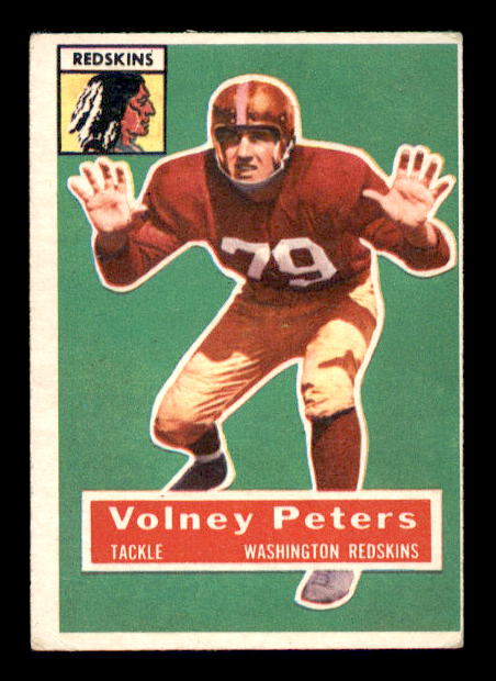 1956 Topps #73 Volney Peters SP