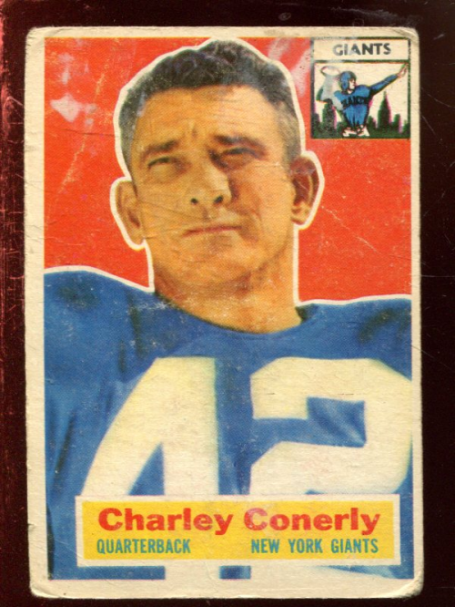 1956 Topps #77 Charley Conerly