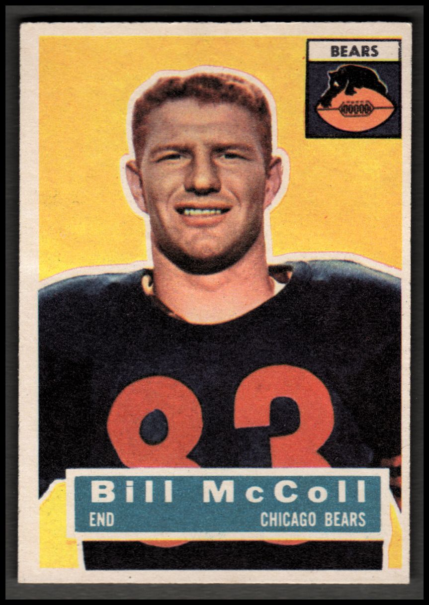 1956 Topps #83 Bill McColl