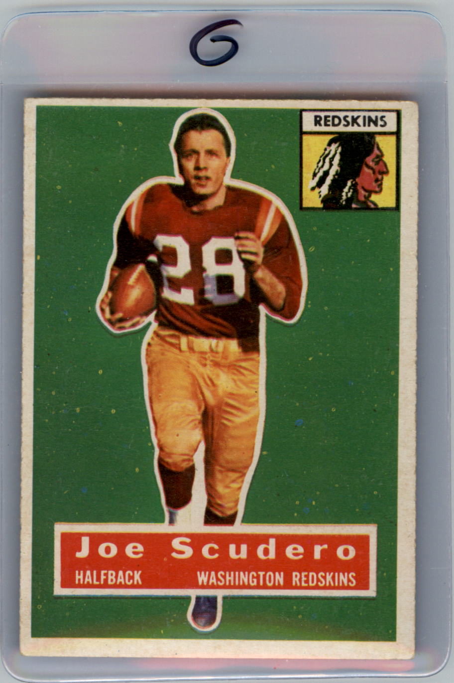 1956 Topps #85 Joe Scudero SP RC