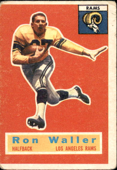 1956 Topps #102 Ron Waller RC
