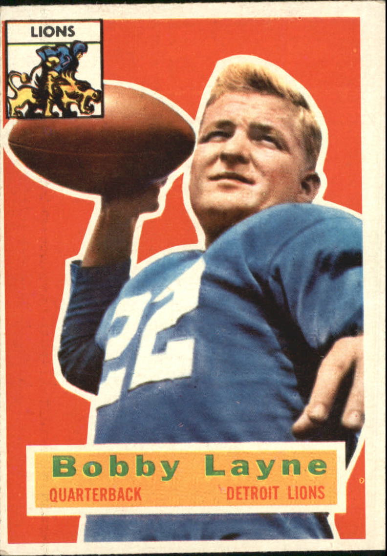 1956 Topps #116 Bobby Layne