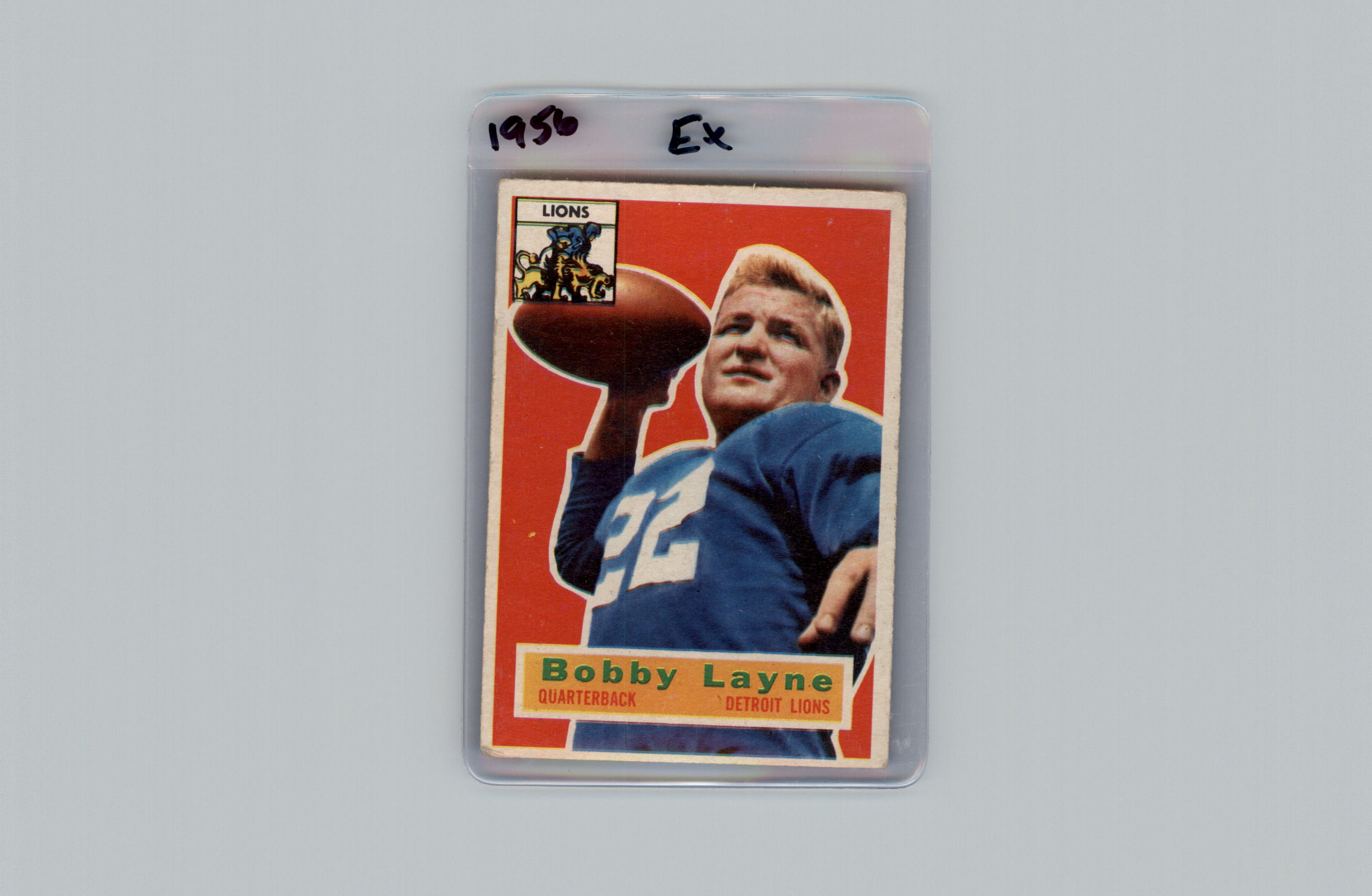 1956 Topps #116 Bobby Layne