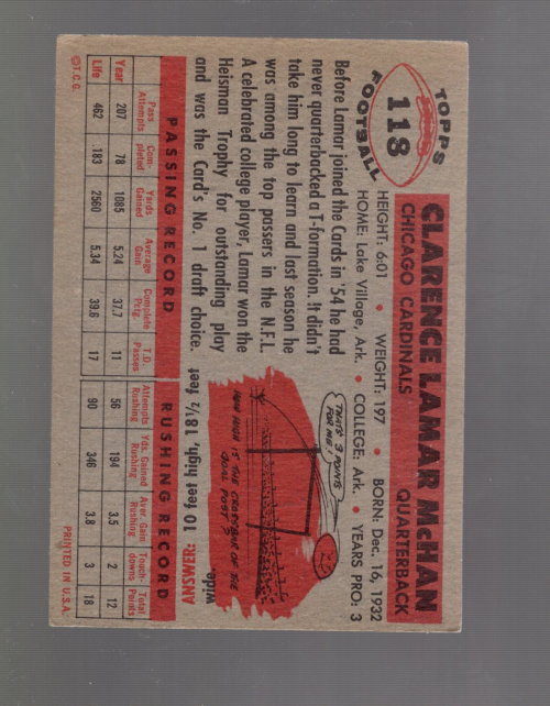 B4385- 1956 Topps Fußball Karten Ca. Grad -du Pick- 15 + Gratis US Schiff - Bild 63 von 67