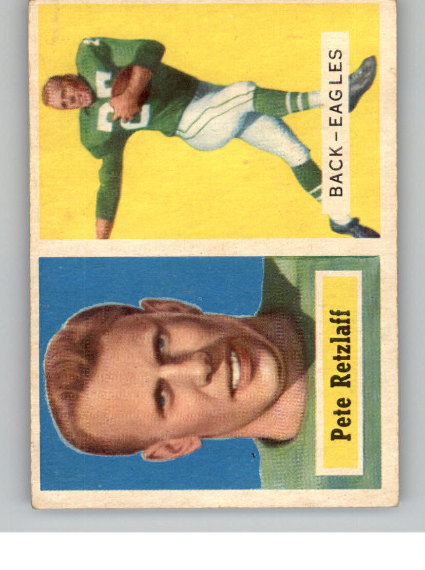 1957 Topps #2 Pete Retzlaff RC