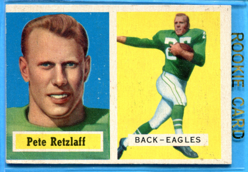 1957 Topps #2 Pete Retzlaff RC