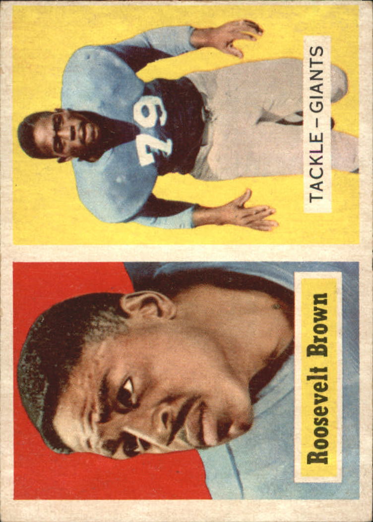 1957 Topps #11 Roosevelt Brown