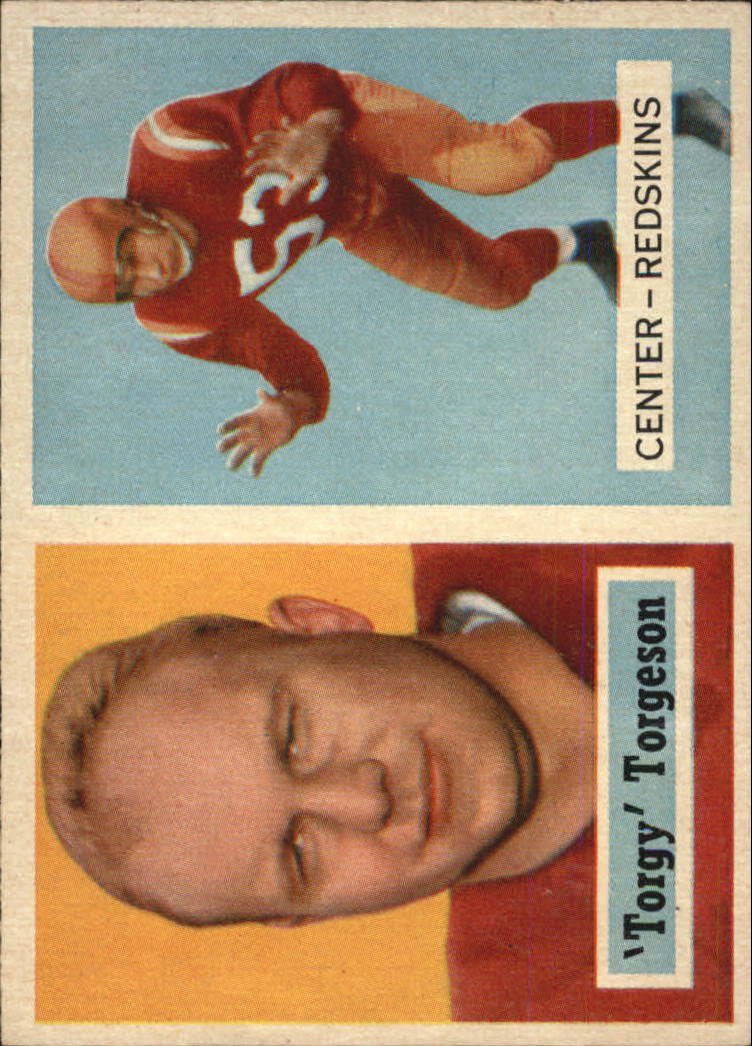 1957 Topps #12 Lavern Torgeson RC