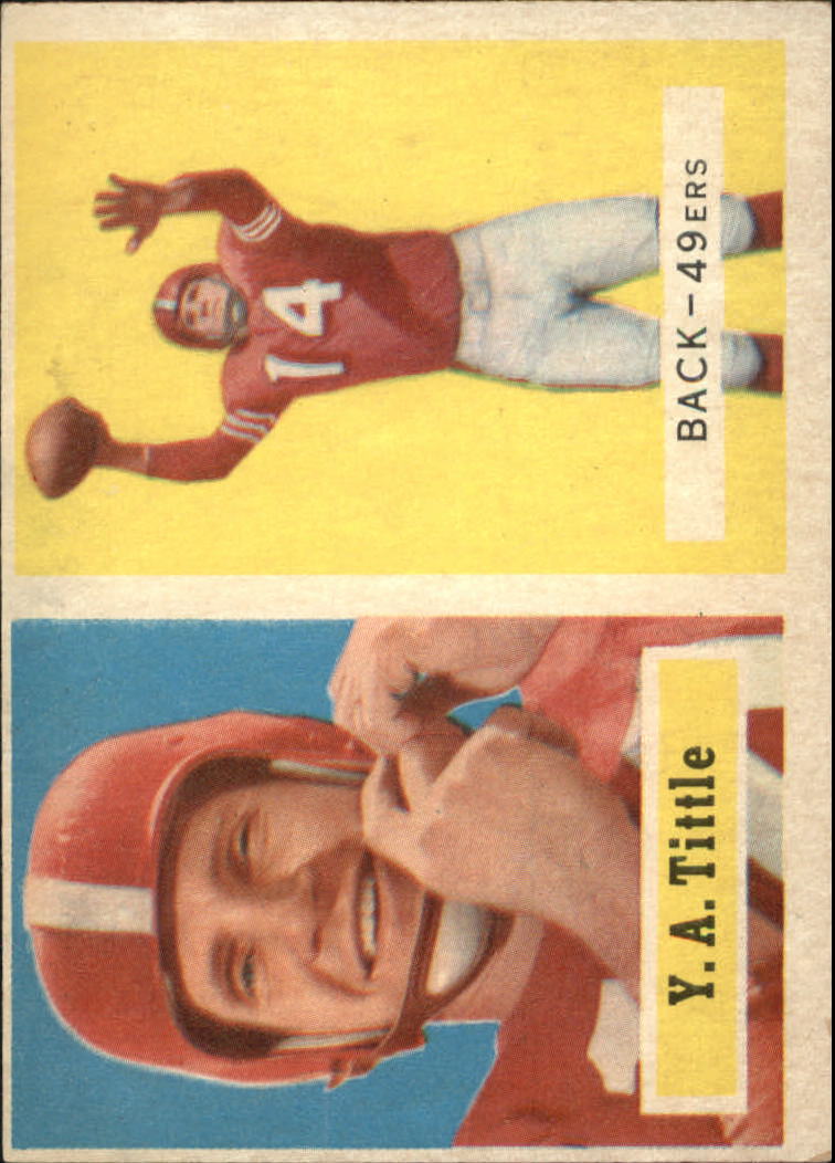 1957 Topps #30 Y.A.Tittle