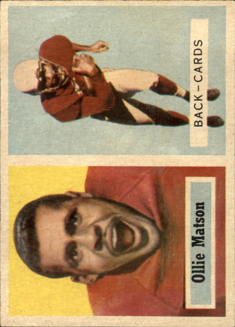 1953 Bowman Regular (Football) Card# 56 Y.A. Tittle of the San