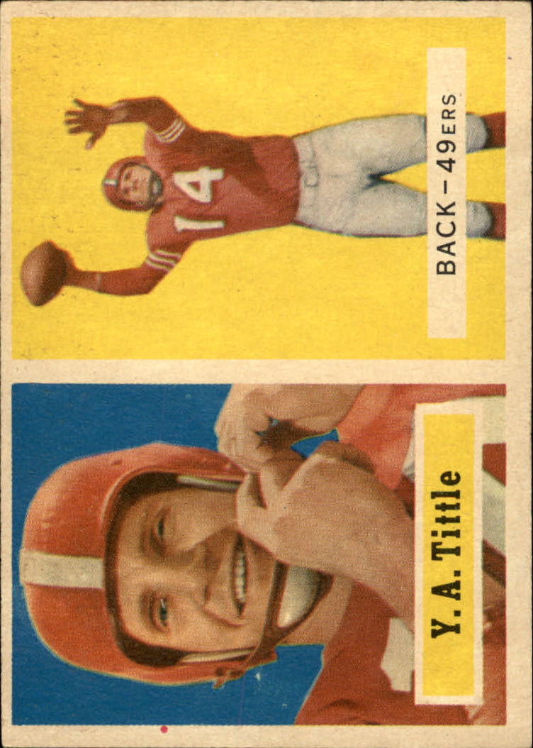 1957 Topps #30 Y.A.Tittle